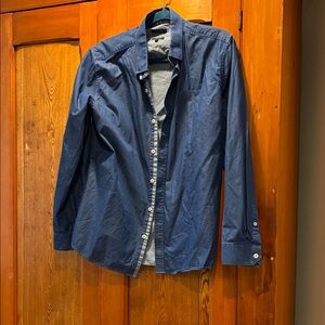 10/25$ 🧁 Men's Blue Casual Jacket